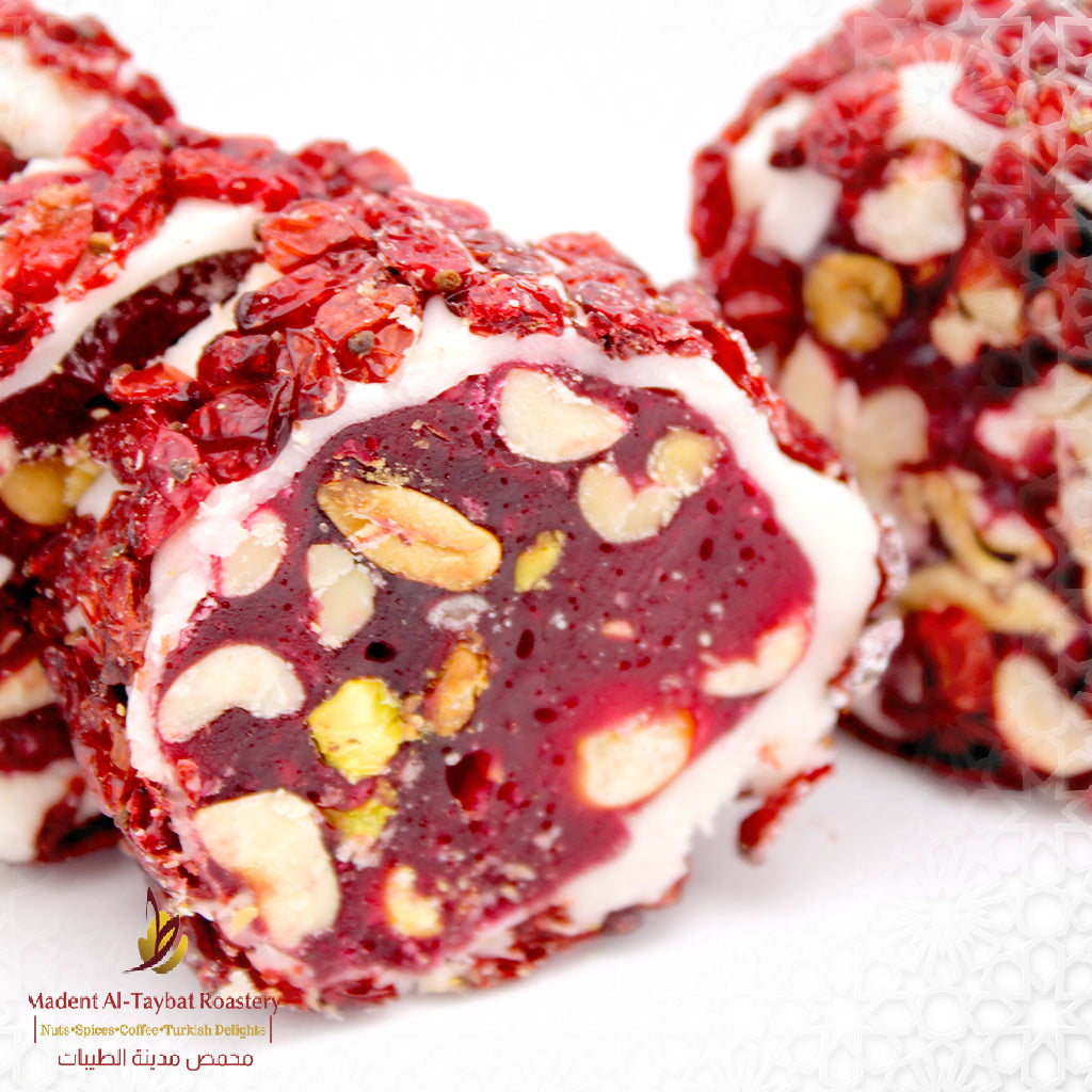 Pomegranate-Coated Mixed Nuts