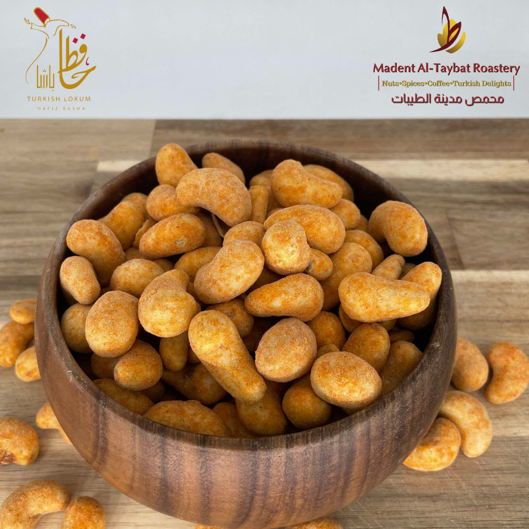Roasted Cheese Coated Cashews