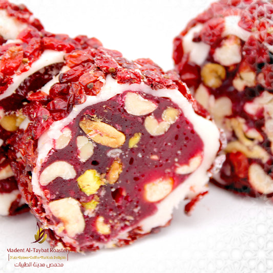 Pomegranate-Coated Mixed Nuts