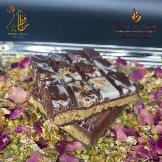 Dubai Kunafa Pistachio Chocolate Bar (Half Size)